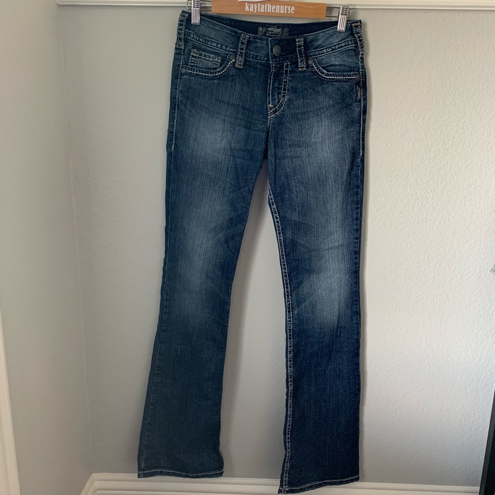 Silver Suki Jeans W27/L34